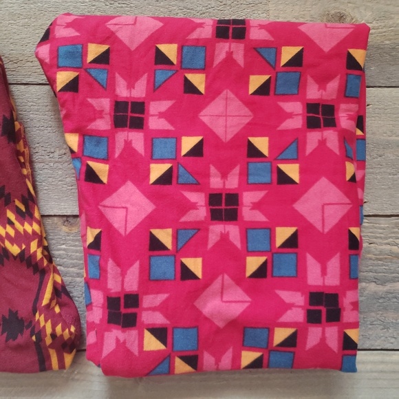 Lot of 3 Pairs of OS LuLaRoe Leggings - Picture 4 of 4